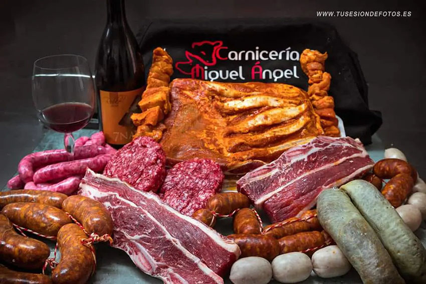 fotografía del mostrador